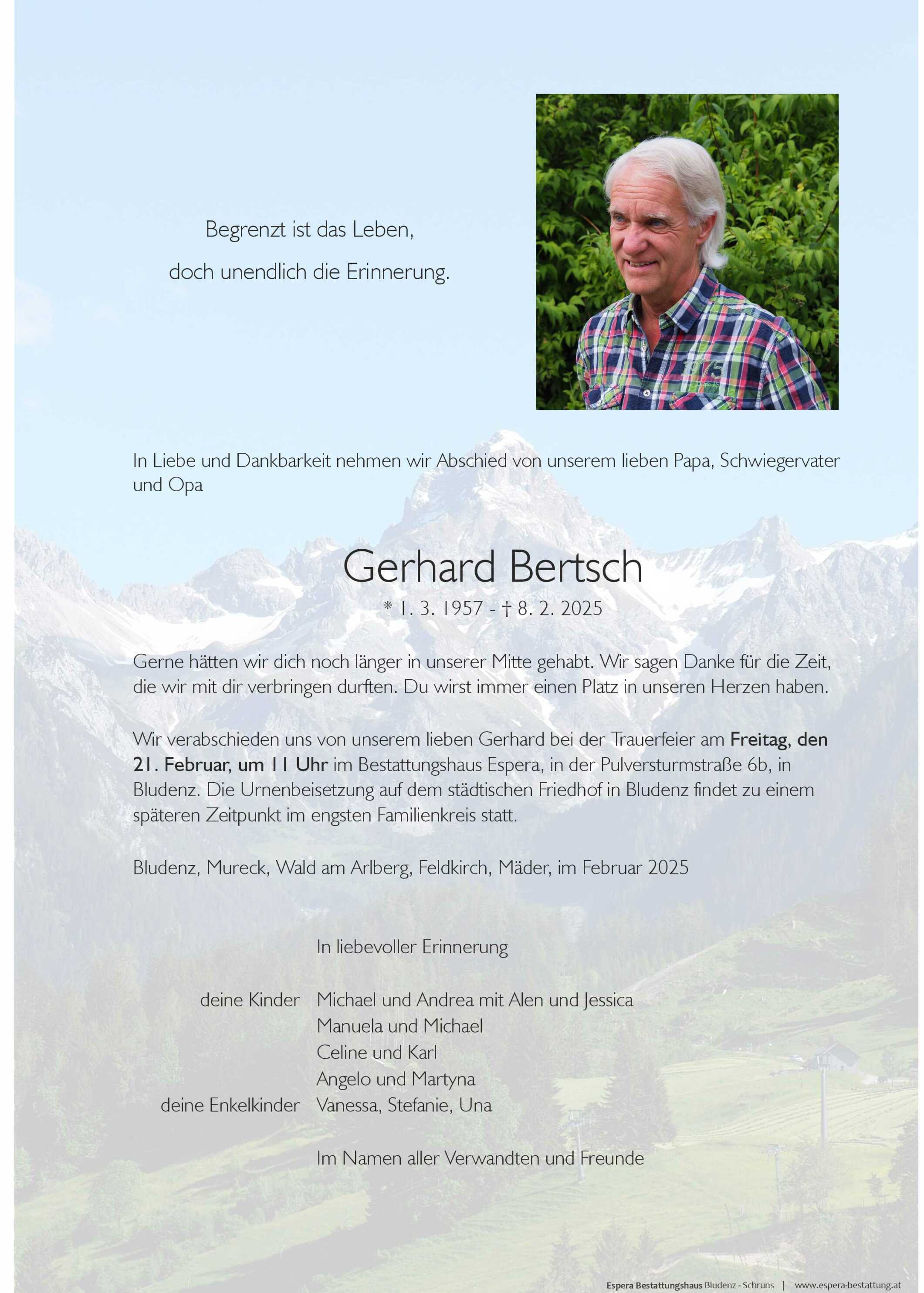 Gerhard Bertsch